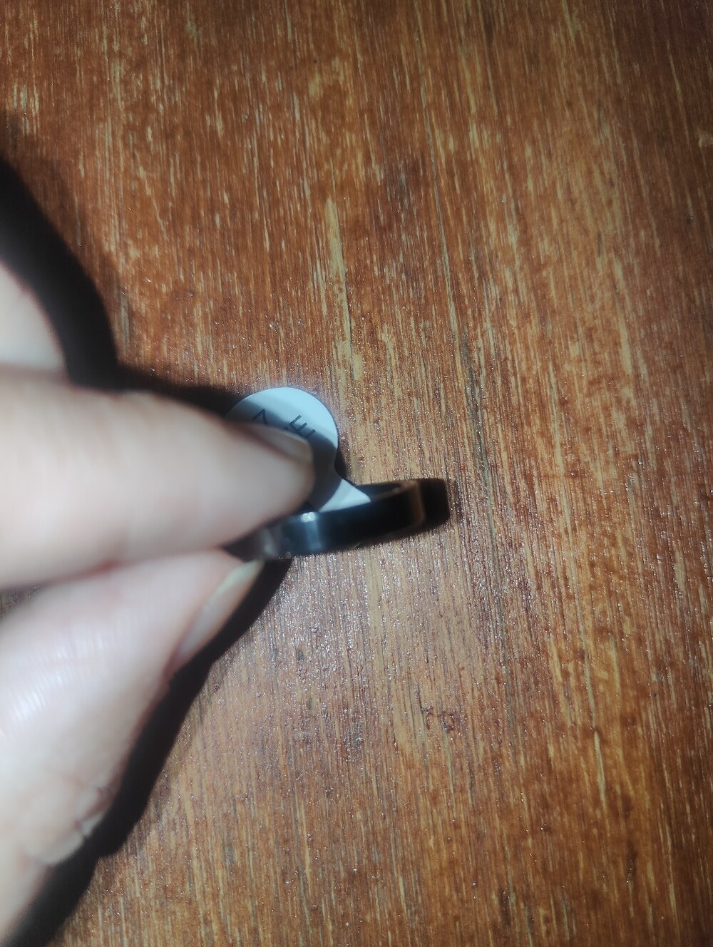 Unisex Black Ring